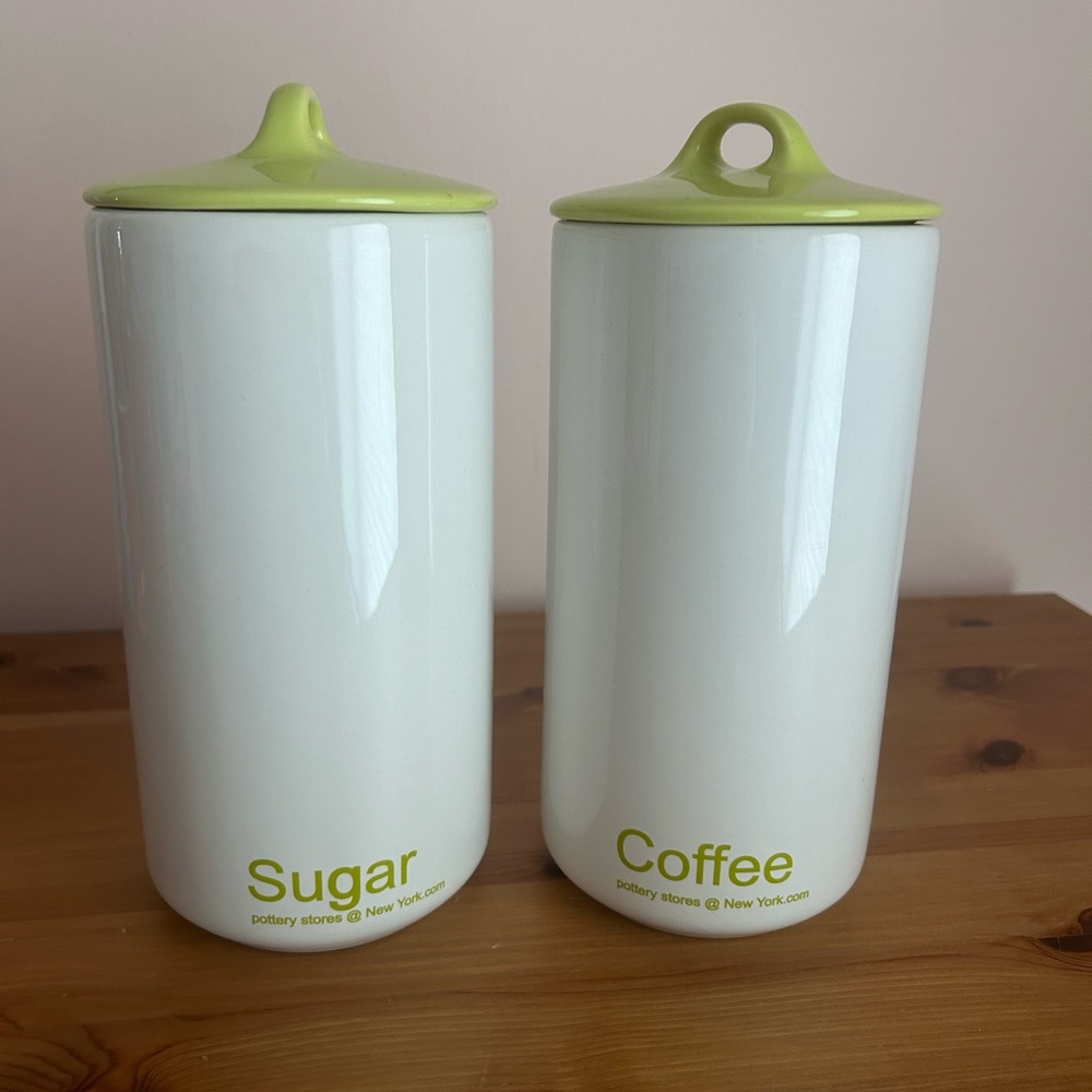 Sofal Coffee & Sugar Containers